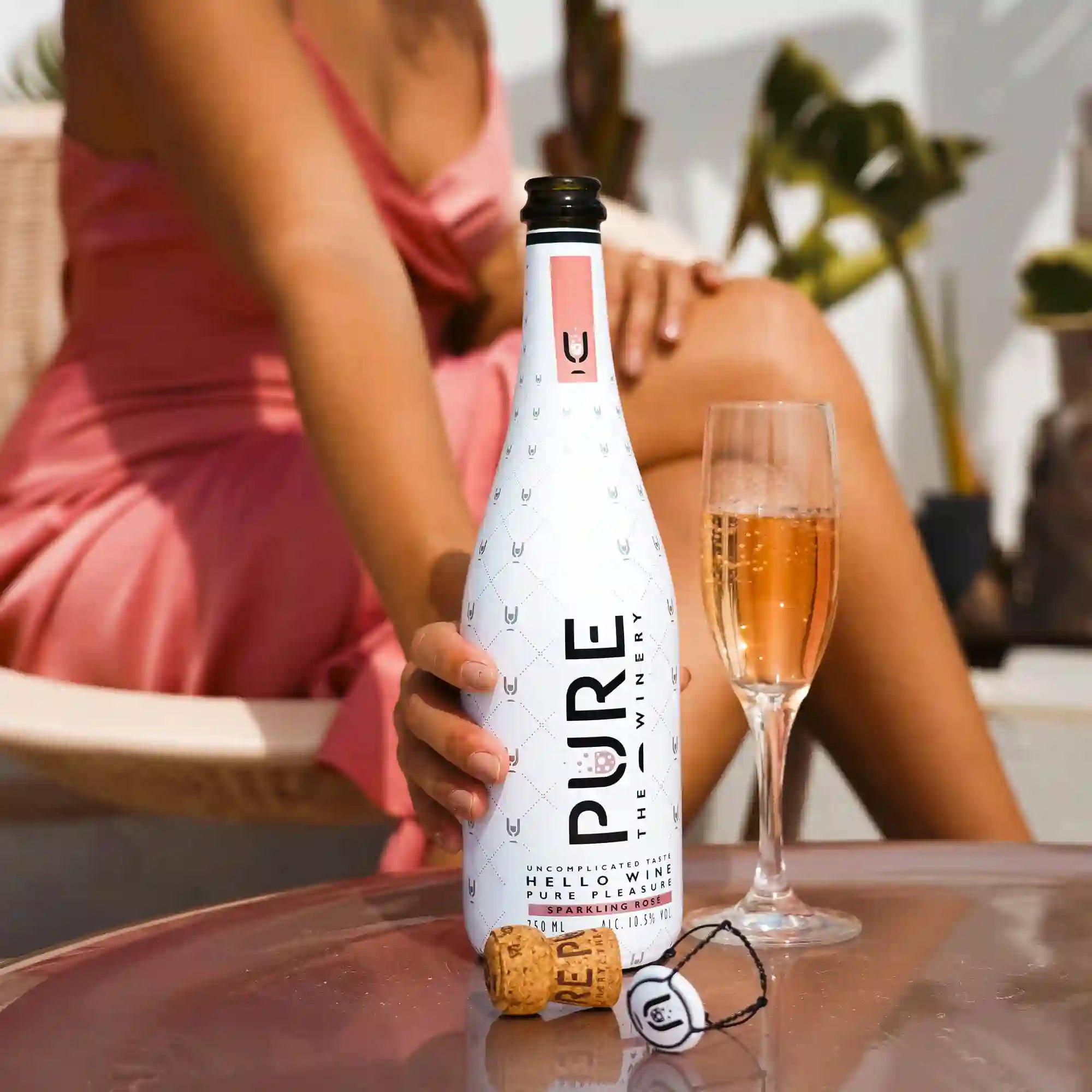 Zero Sugar Schaumwein Rosé