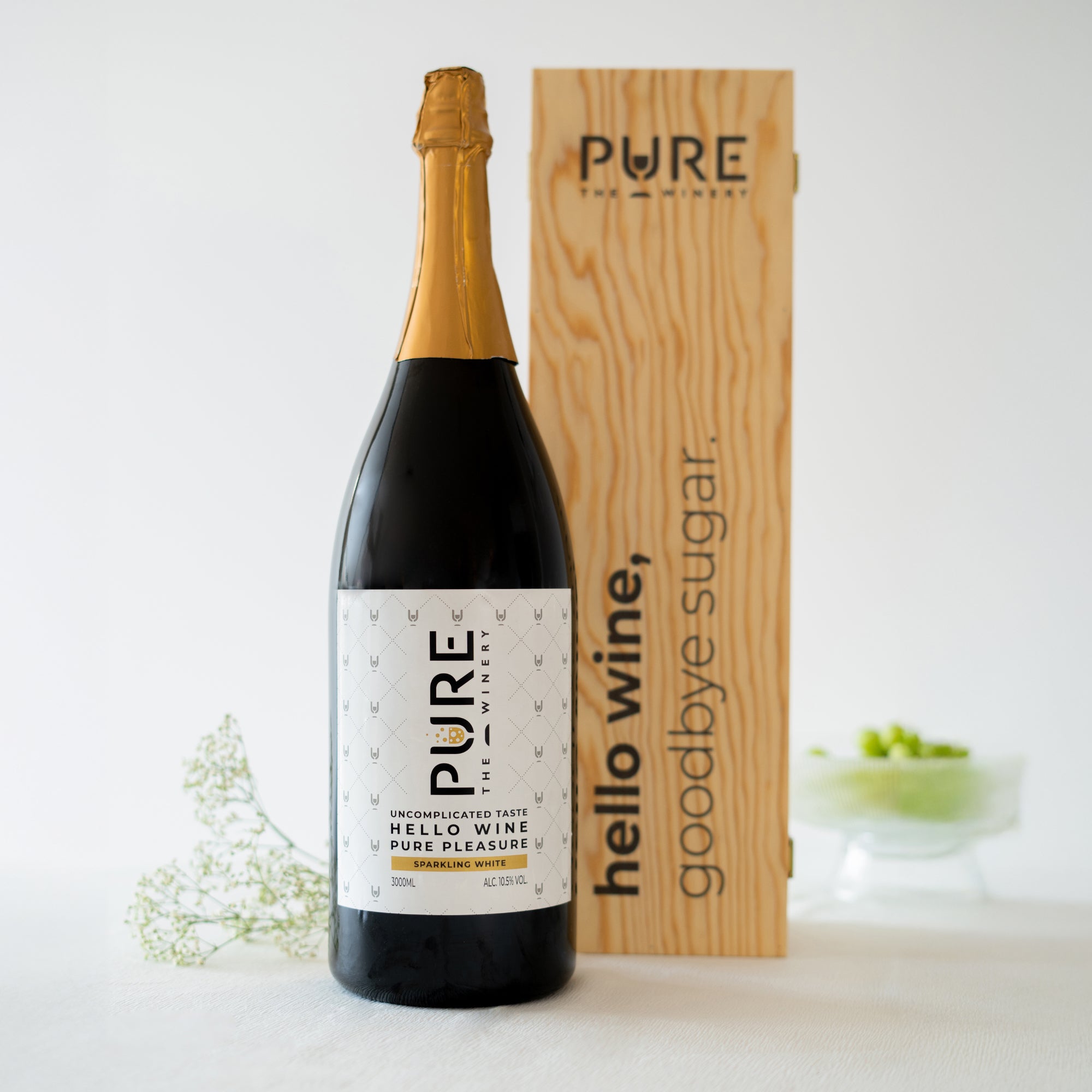 XXL (3L) Zero Sugar Schaumwein Weiß