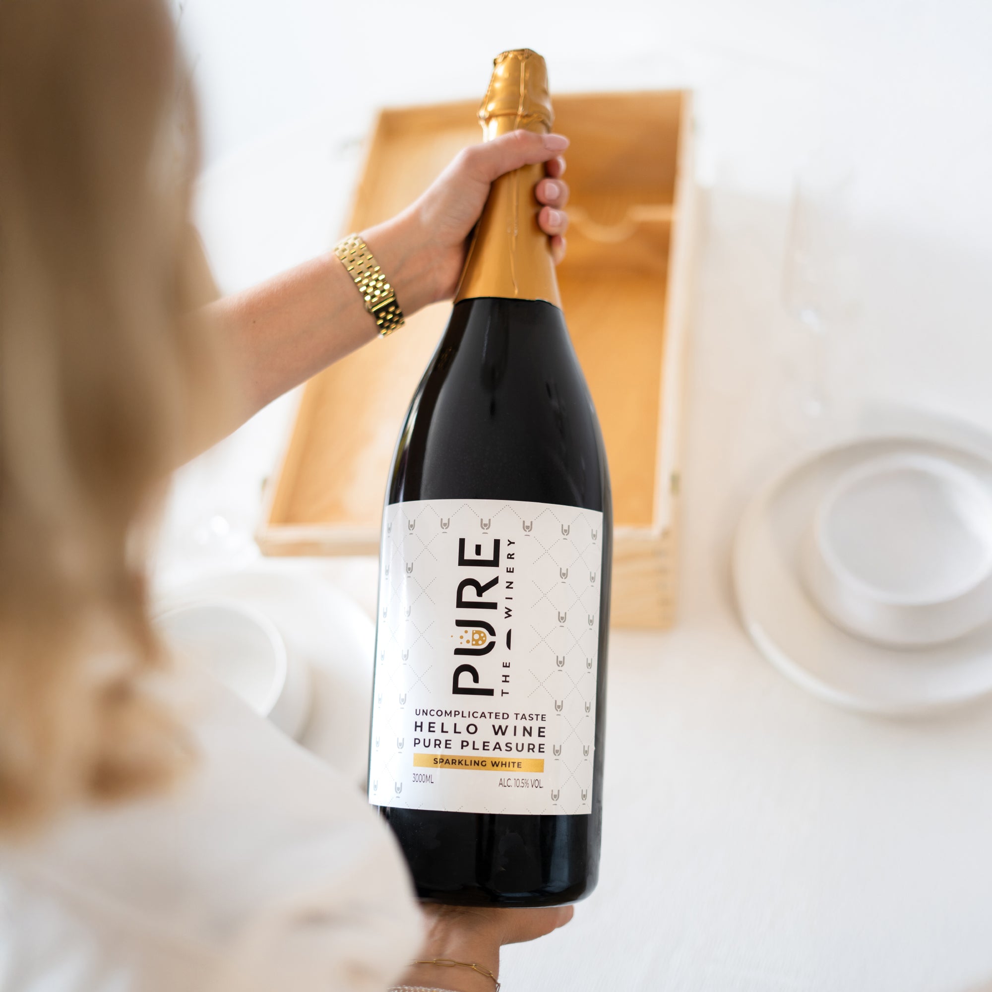 XXL (3L) Zero Sugar Schaumwein Weiß